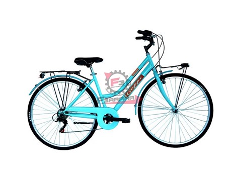 BICI CTB 28 DONNA 6V AZZURRA SORRENT