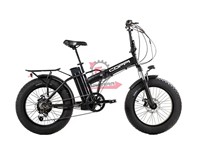 BICI FAT BIKE 20 VESUVIO ACCIAIO 36V