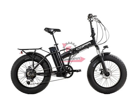 BICI FAT BIKE 20 VESUVIO ACCIAIO 36V