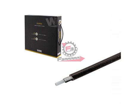 GUAINA FRENO 5 C/TEFLON NERA (30MT)